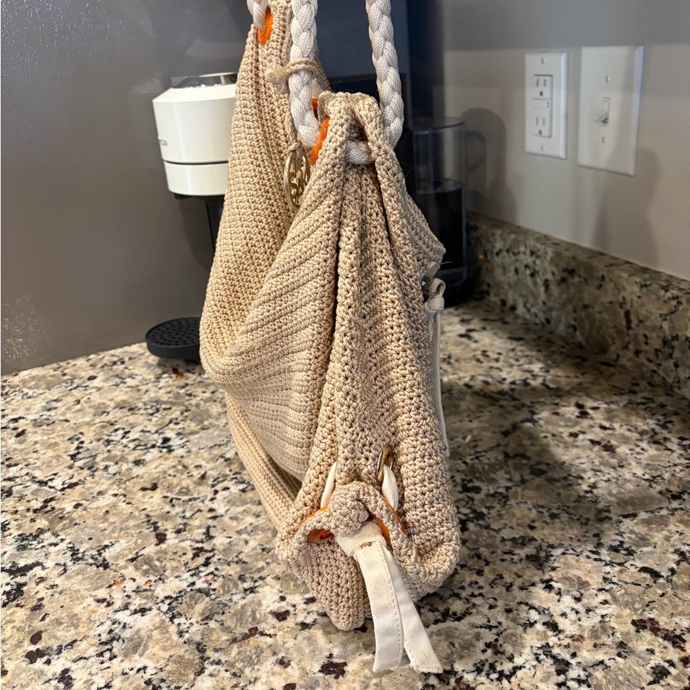 The Sak boho lightweight woven "slouchy" hobo bag/purse - Picture 6 of 14